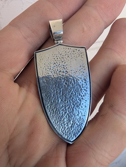 Срібний кулон ладанка серебряная архангел срібло серебро крестик  925