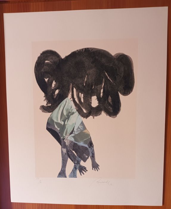 Serigrafia de Júlio Resende