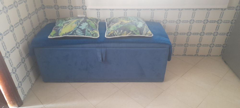 Baú  com arrumação.