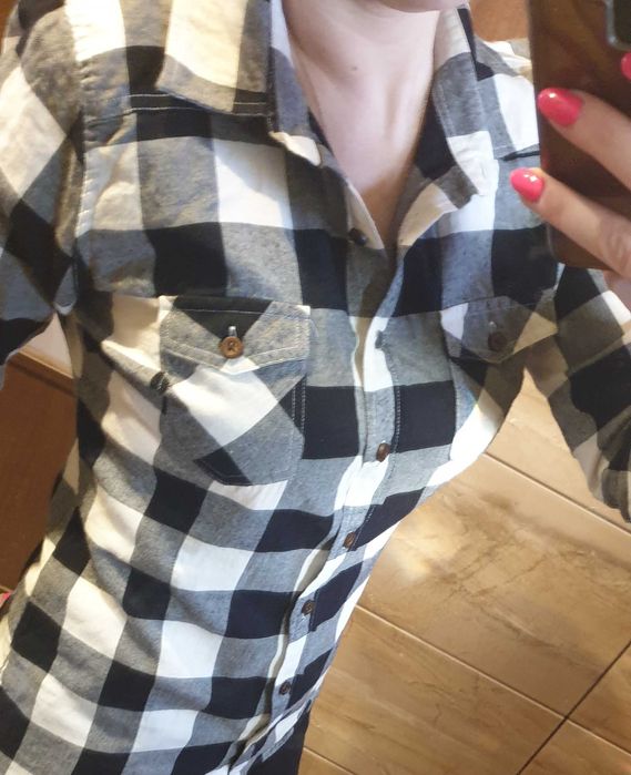 Koszula damska w kratę