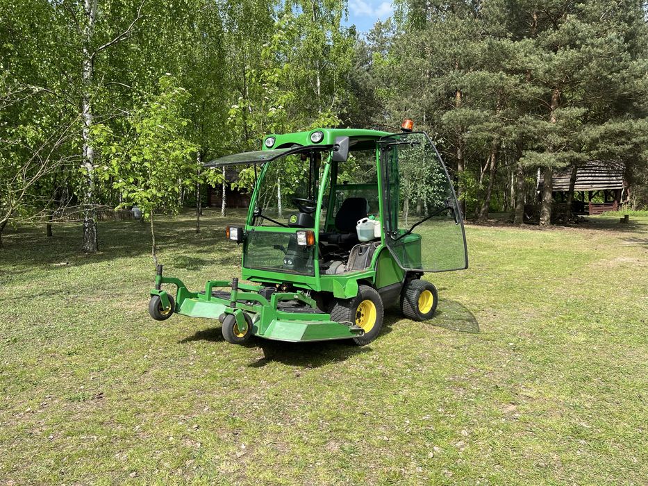 John Deere 1565 Traktorek Kosiarka Pług Posypywarka