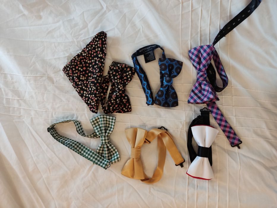 Галстуки, метелики 6 різних варіантів
