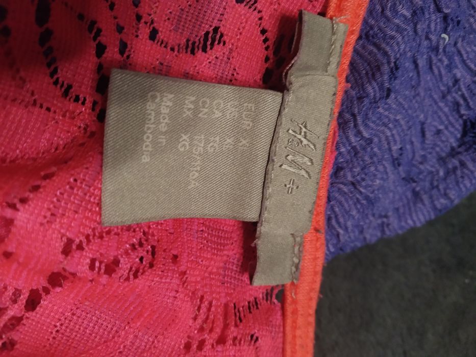 Zestaw Bluzka H&M i bluzka milieu XL