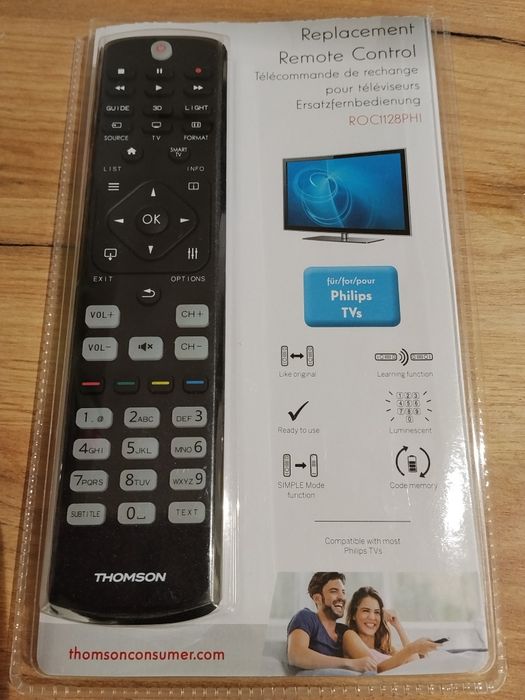 Pilot zastępczy do telewizora Philips