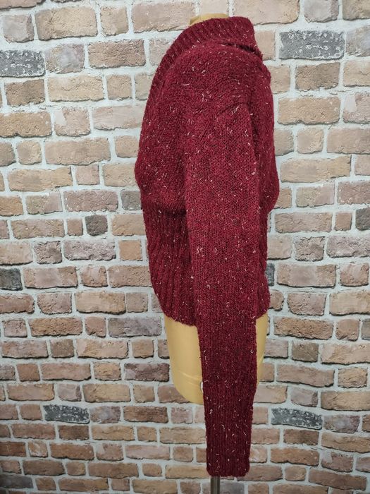 Li tan krótki sweter na zamek crop top nowy r. M/l