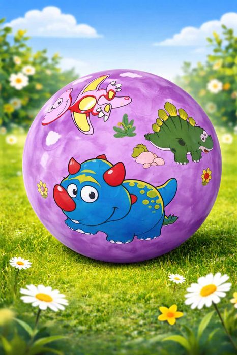 Piłka gumowa do zabawy – idealna na wakacje i plażę