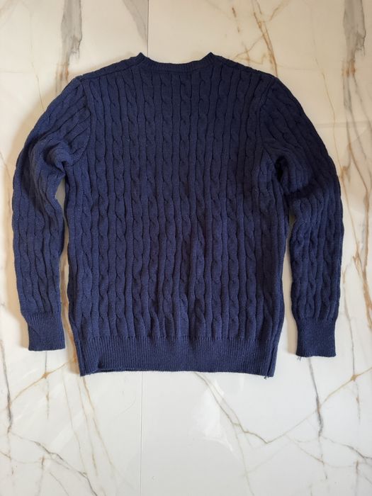 Granatowy Sweter Polo Ralph Lauren