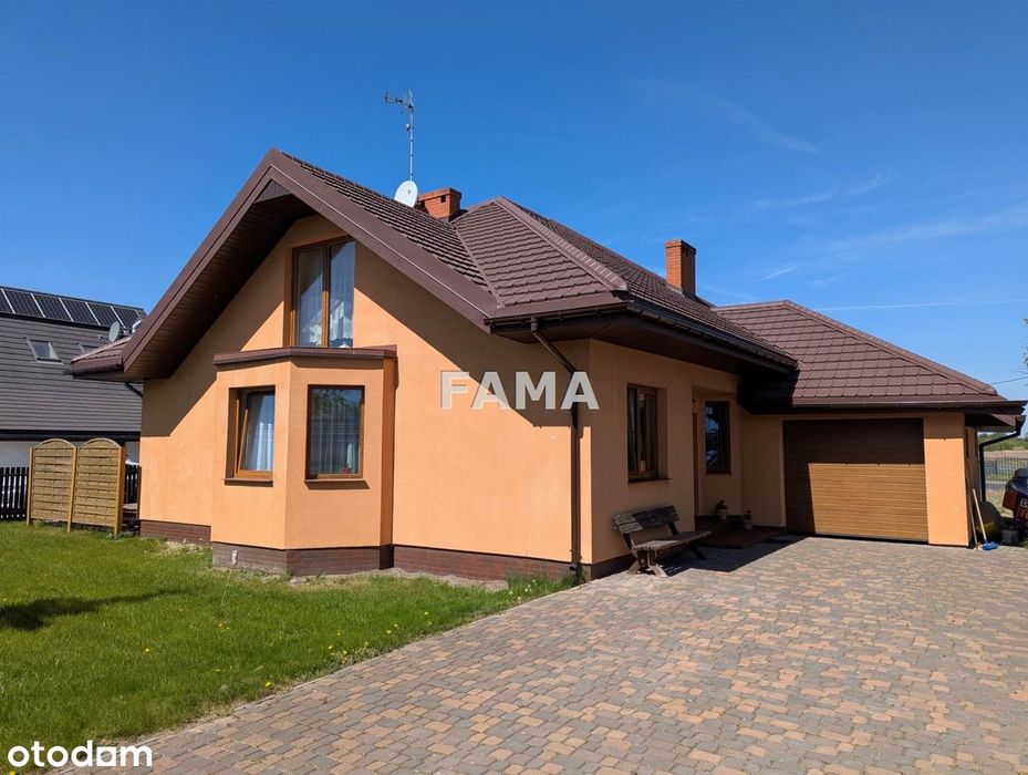 Dom wolnostojący 164 m2, działka 965 m2, Fabianki