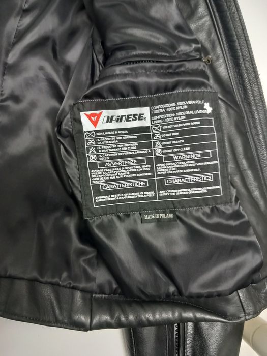 Blusão motard pele Dainese senhora tamanho 40