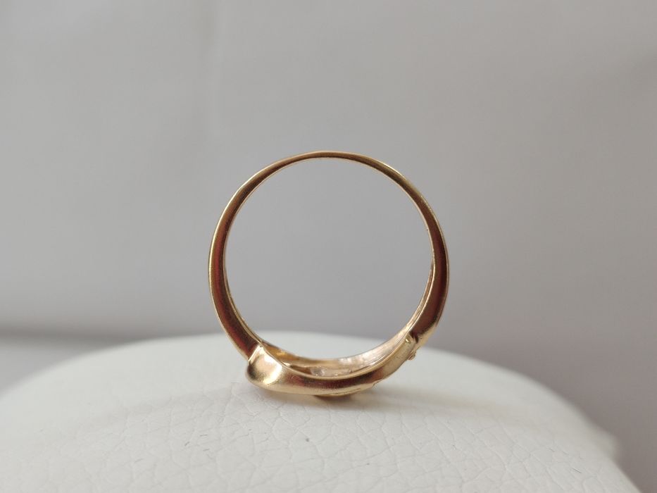 Кольцо золотое р16.5