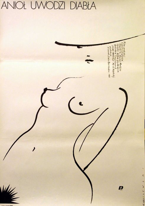 Stary plakat filmowy ( oryginał )