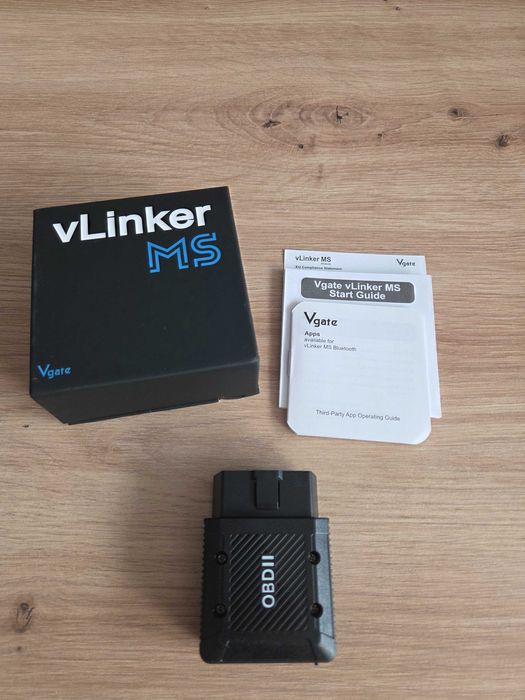Vgate vLinker MS OBD2 interfejs diagnostyczny kodowanie Android + IOS