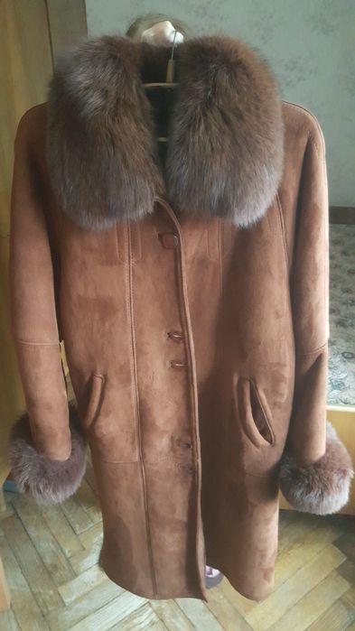 Дубленка женская б/у