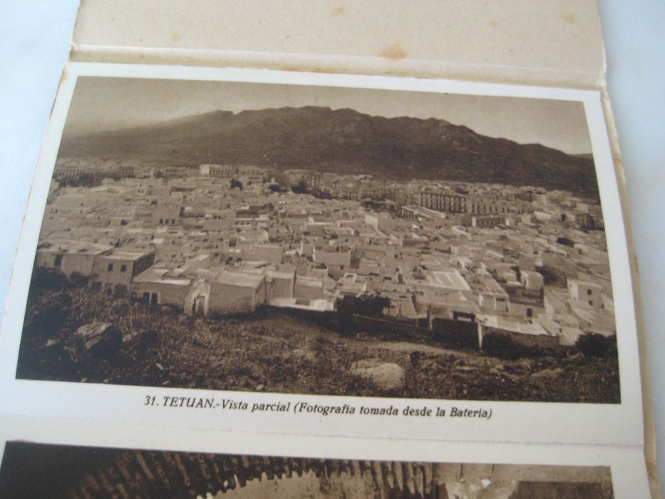 10 Postais déc1960 preto e branco Tetuan, Marrocos