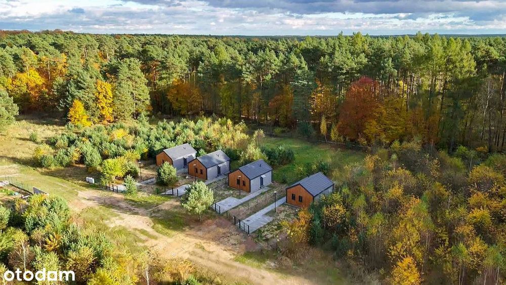 Domy jednorodzinne przy lesie z działkami po  800 m2 - Dolina Baryczy