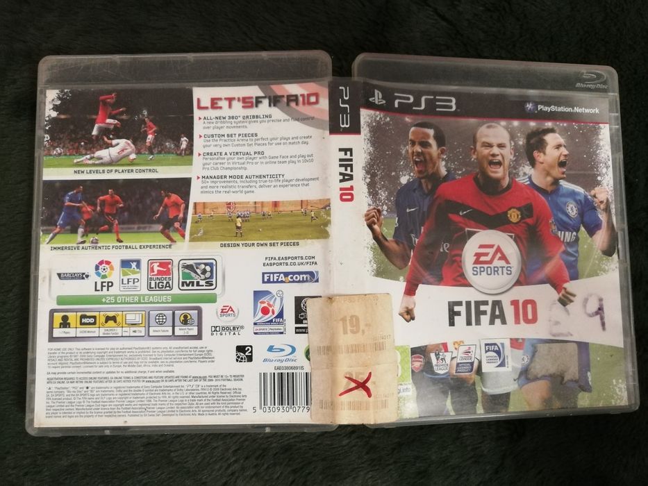 Fifa 10 Gra Sony PlayStation 3 PS3 Gry