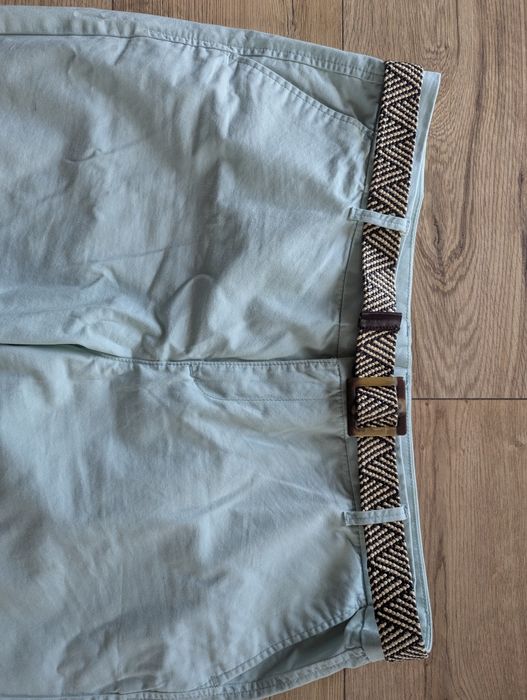 Spodnie chino miętowe Orsay rozm 44