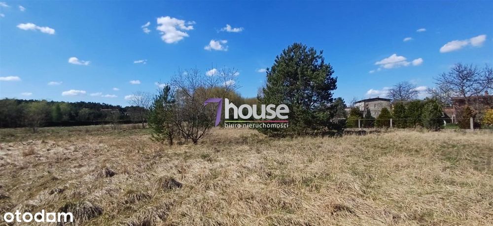 działka budowlana w zielonej okolicy