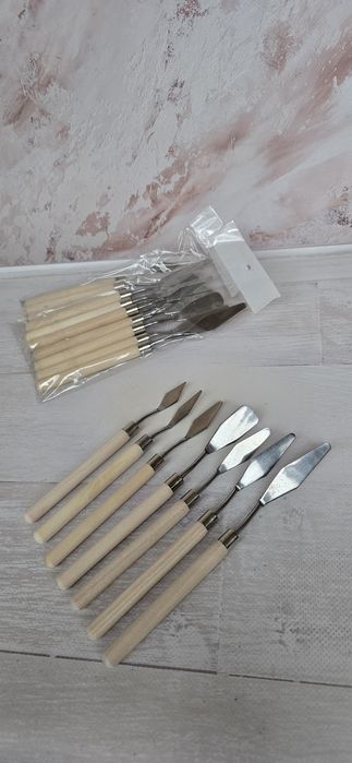 Набор мастихинов. Набір мастихінів. Мастихин. Мастихін.