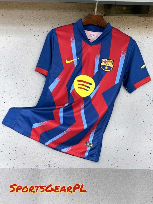 25/26 FC BARCELONA Koszulka EL CLASICO Alternatywna CZWARTA Rozmiar M La Liga