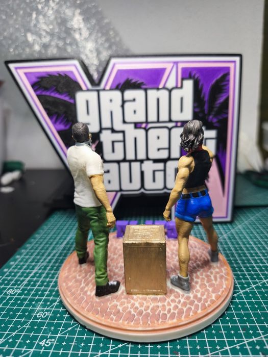 Personagens figura GTA VI