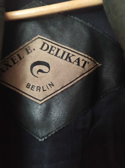 Kurtka czarna skóra 44-46