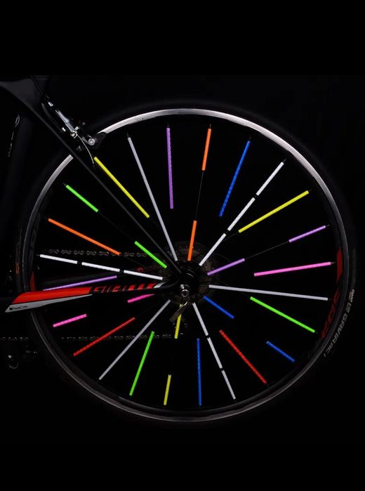 Светоотрожатели на спицы велосипеда