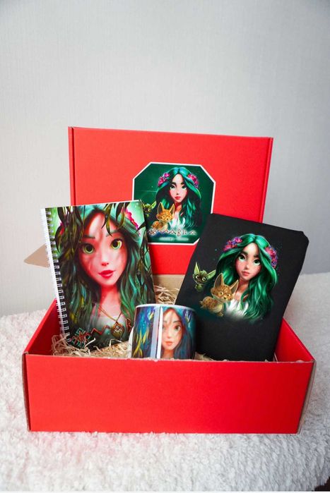 Мавка Лісова пісня подарунковий бокс для дитини для дівчинки