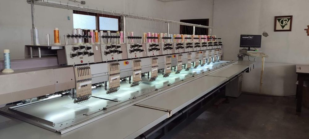Maquinas de bordar ZSK x2 + Maquina de amostras ZSK x1