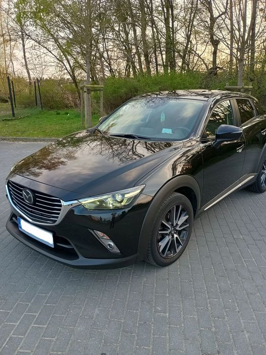 Mazda CX-3 Bezwypadkowa MAZDA CX-3, przebieg 86.300 km, serwisowana w ASO