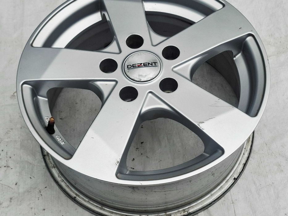 alu felga aluminiowa vw golf touran caddy seat toledo altea leon skoda octavia audi a3 dezent 49292 15 cali et 43 5x112