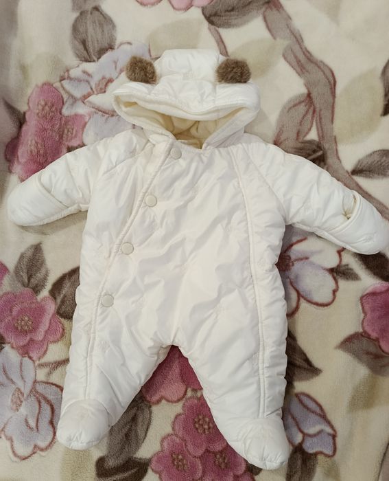 Зимовий Комплект комбінезон + конверт creative baby factory