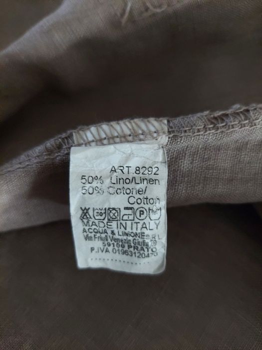 Spódnica letnia fango len z bawełną, r.uni,cudo