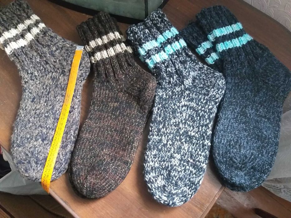 Носки мужские вязаные размер 42-45