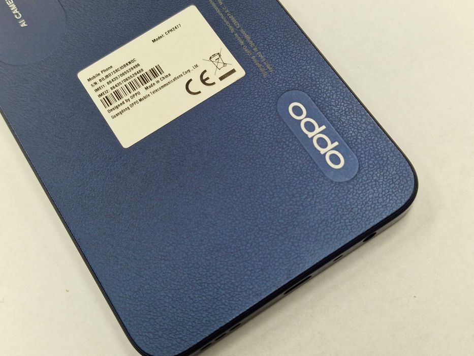 OPPO A17 4GB/ 64GB/ Midnight Black/ Grade A-/+Ładowarka/ Gwarancja