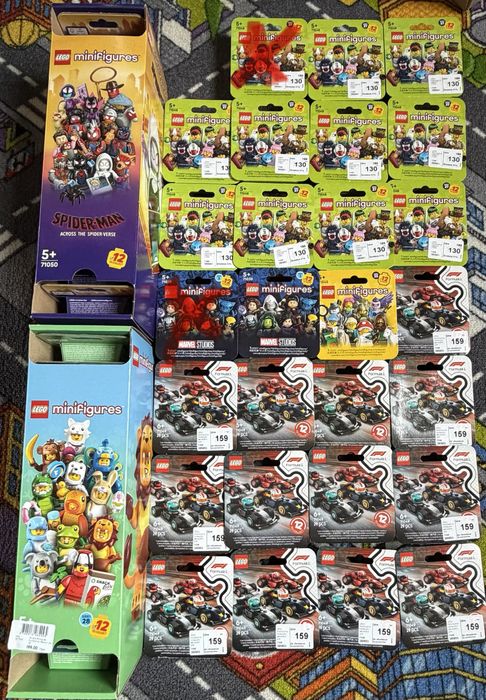 Мініфігурки Лего різних серій !!!