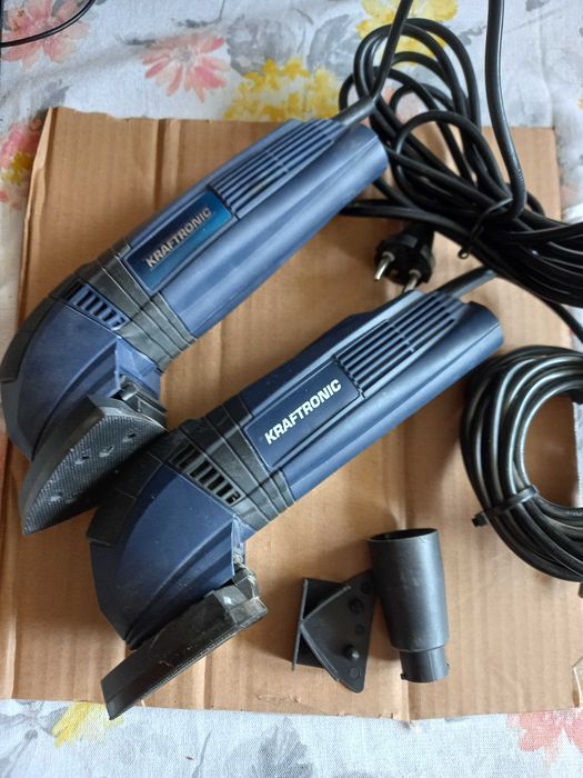 Szlifierka oscylacyjna, Delta - Kraftronic KT DS 190 -2 sztuki