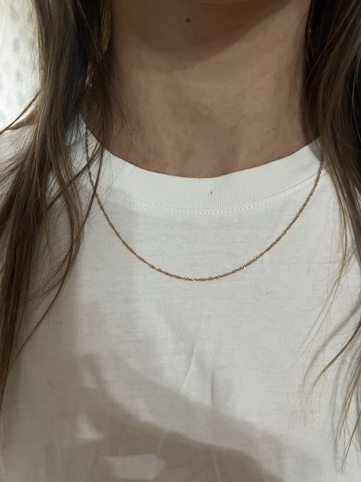 Цепочка золотая 50см