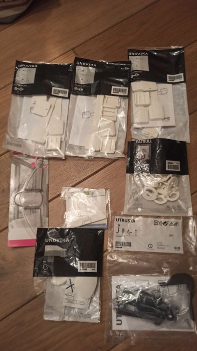 Zestaw zabezpieczeń do mebli i kontaktów Ikea i inne