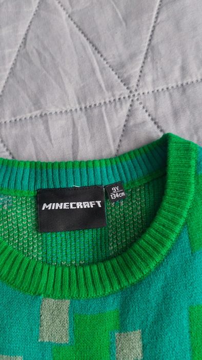 Sweter Minecraft oryginalny!Nowy!  134
