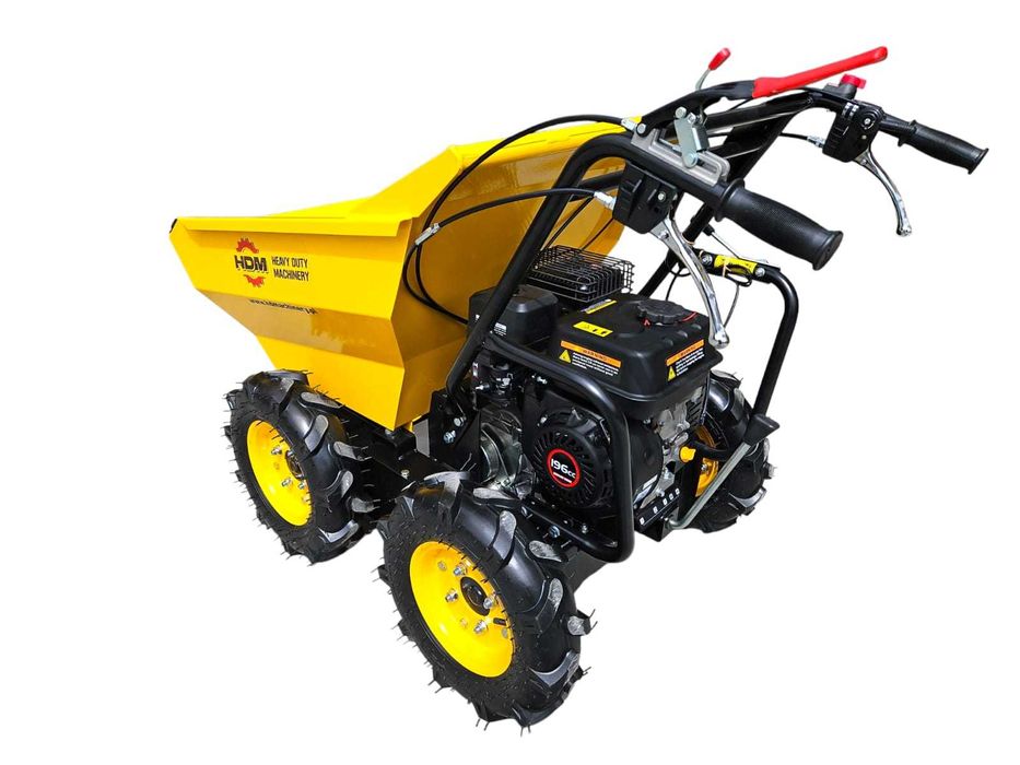 Wozidło spalinowe budowlane taczka napęd 4x4 HDM wywrotka LONCIN 6.5KM