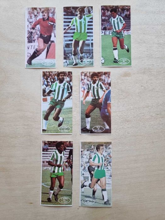 Cromos da equipa de futebol do Vitória de Setúbal