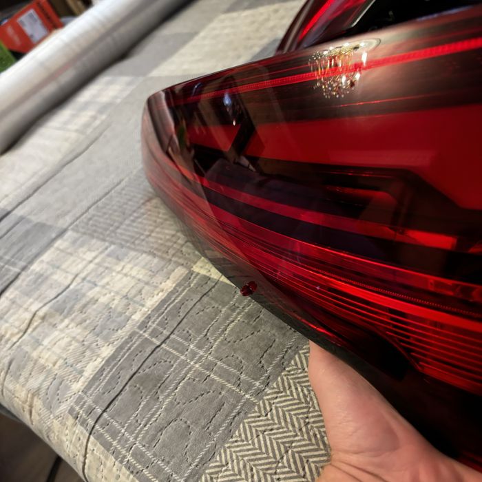 Європа задні ліхтарі Audi q5 80A rest 2020+ matrix задние фонари жовті