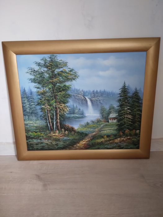 Obraz na płótnie ok.70x60 cm. OKAZJA!