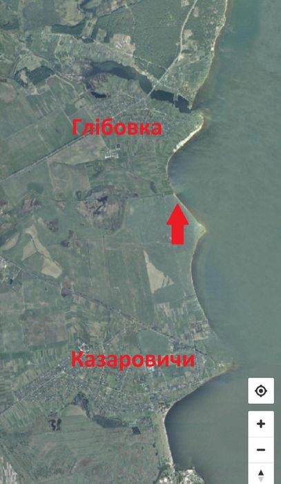 Продаж земельної ділянки в 20 м від Київського моря