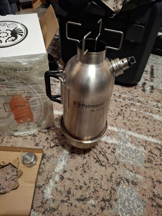 Чайник автономний Petromax Fire Kettle 0,75 л Stainless Steel