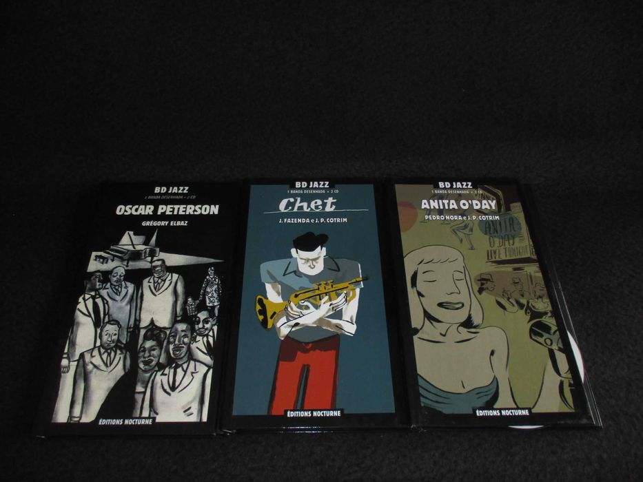 Colecção BD JAZZ Banda Desenhada + 2 CD