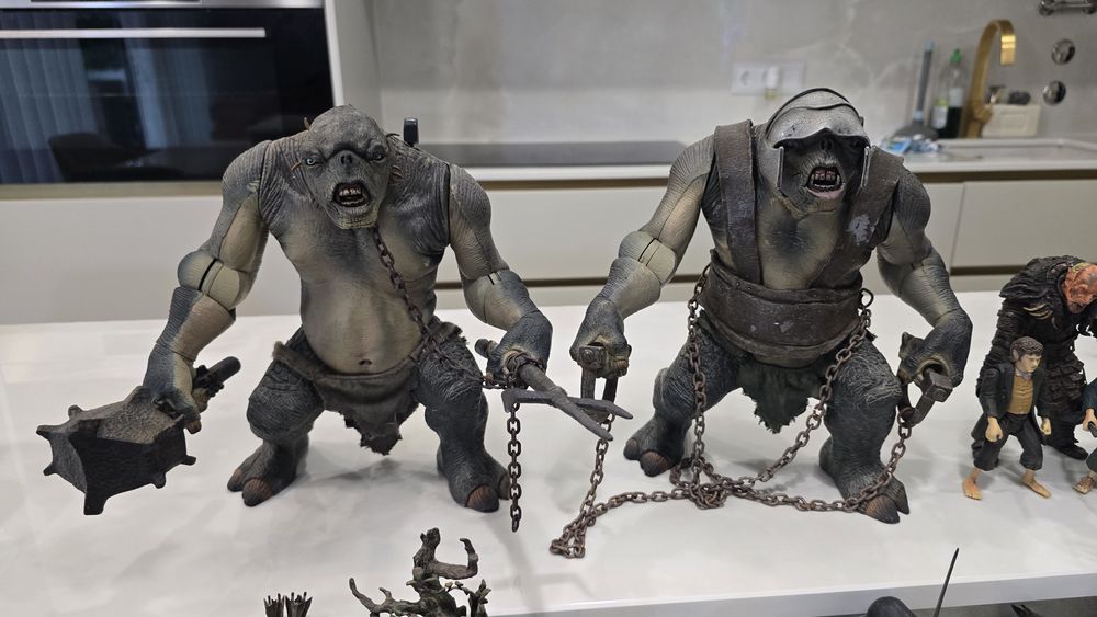 Diamond select toys + toy bizz senhor dos aneis coleção