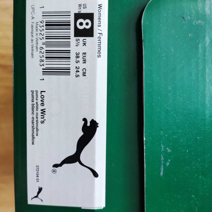 Кроссовки Puma натуральная кожа р.38,5 USA