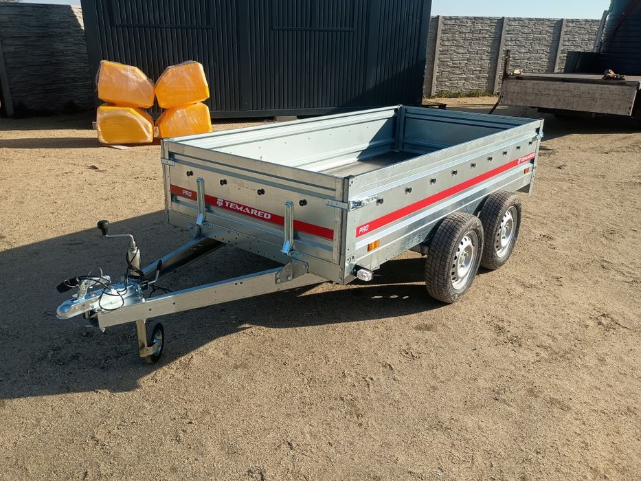 Nowa Przyczepka Temared pro 2612/2 dwuosiowa